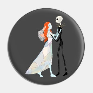 Jack and Sally Wedding Pin