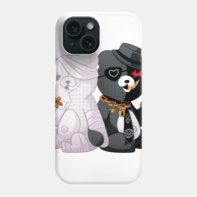 Shirokuma and Kurokuma Phone Case by scribblekisses