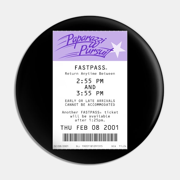 Paparazzi Pursuit: Fastpass Pin by Florida Project