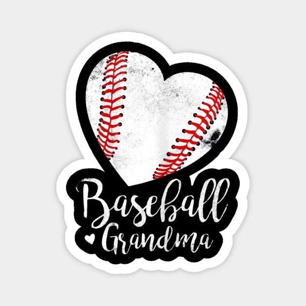 Baseball Grandma Mothers Day Magnet by Vigo