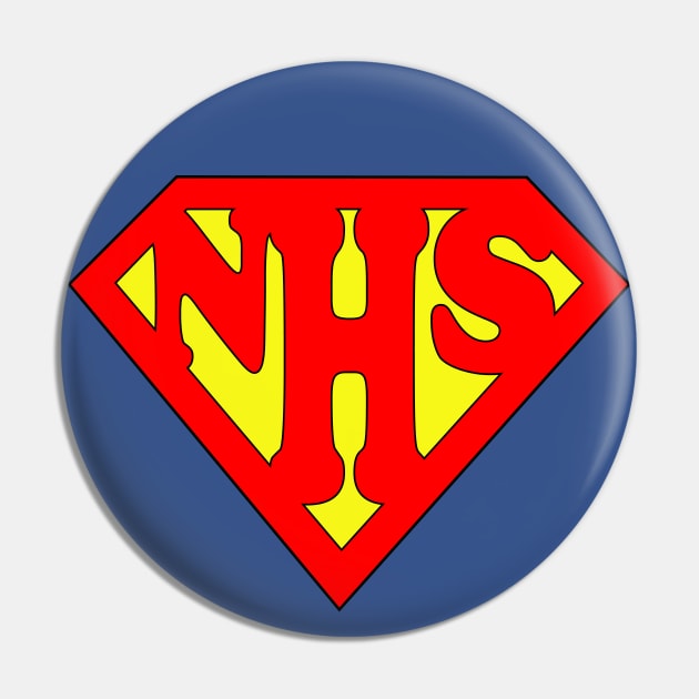 NHS Superheroes Pin by Hmus