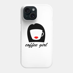 coffee girl Phone Case