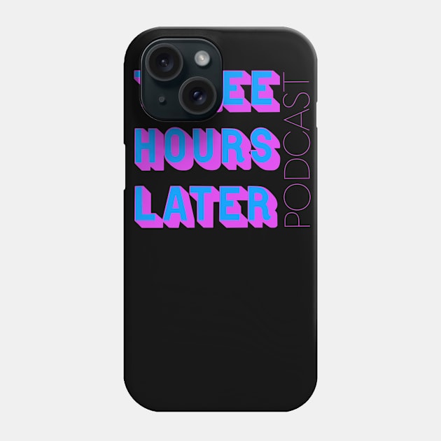 Logo Vapor Phone Case by Three Hours Later