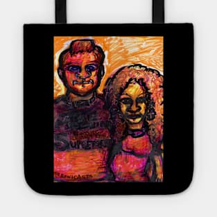 Gothic Diana Ross and Rufus Tote