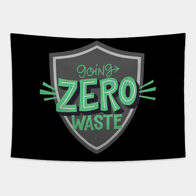 Going zero waste Tapestry by Eveline D’souza