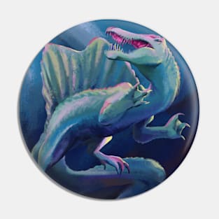 Prehistoric River Dragon Pin