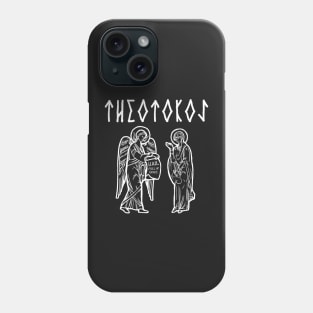 Theotokos Mary Mother of God Gothic Phone Case