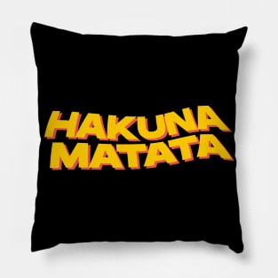 Hakuna Matata Text Pillow