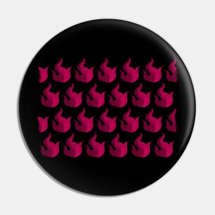 Pink Flames Pin