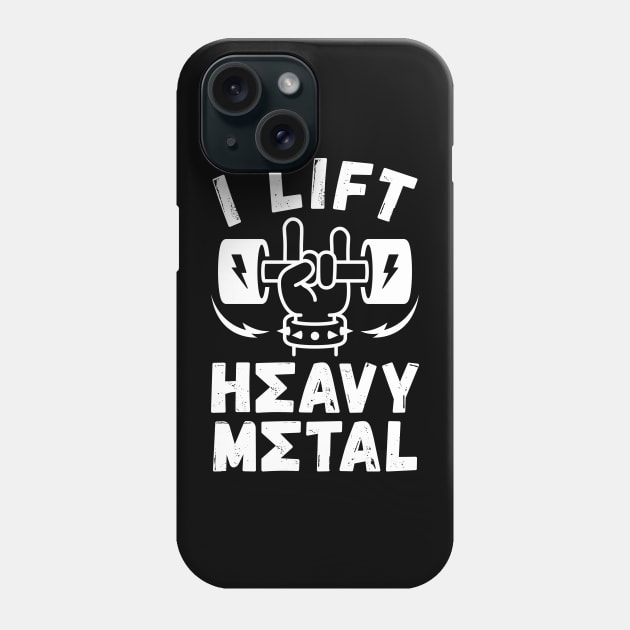 I Lift Heavy Metal Phone Case by brogressproject