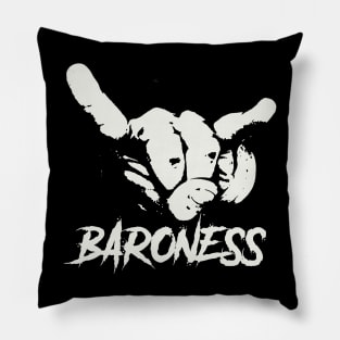 baroness horn sign Pillow