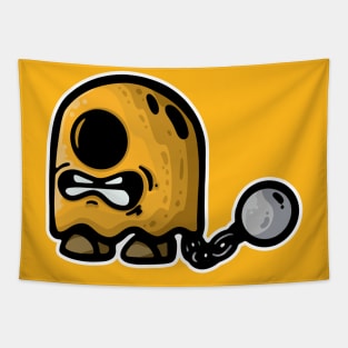 yellow ghost prisoner Tapestry