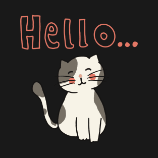 Hello cat T-Shirt