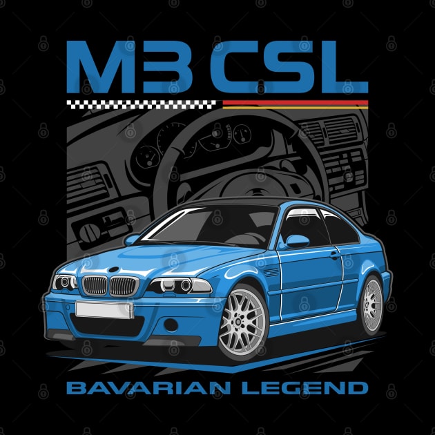 E46 M3 CSL by squealtires