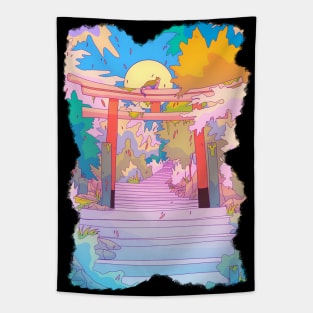 A colorful welcome Tapestry