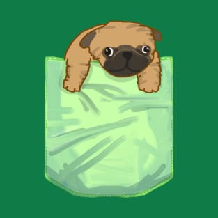 Puppy Pocket Pug T-Shirt