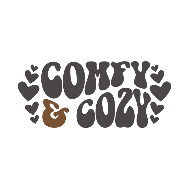 Comfy and Cozy, Funny Winter Season Holiday by mcoshop