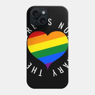 The Future Is Non Binary Gay Pride Shirt Phone Case