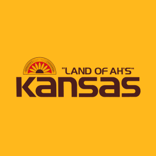 Land of Ahs Kansas 80s Bumper Sticker T-Shirt