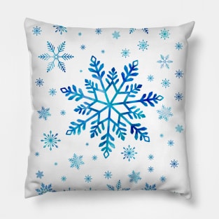 Snowflakes Pillow