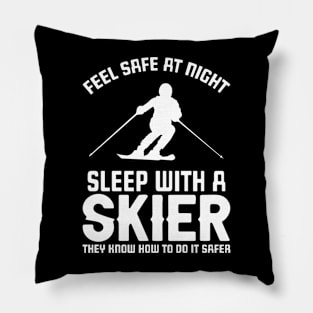 Feel free at night-sleep with a skier Pillow