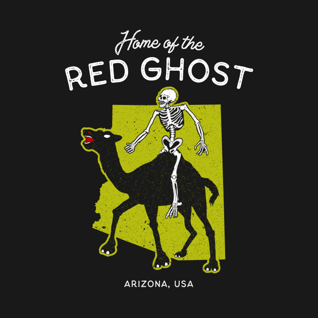 Home of the Red Ghost - Arizona, USA Cryptid by Strangeology