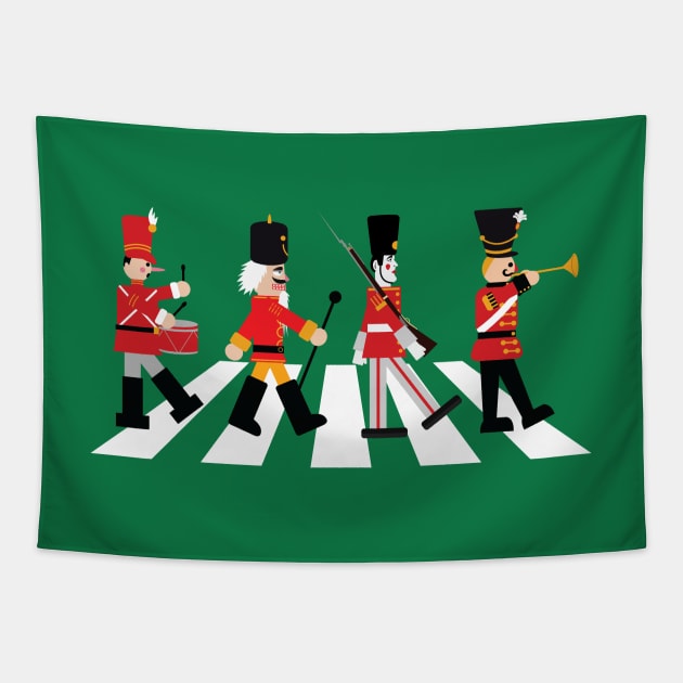 Nutcracker Road Tapestry by bryankremkau