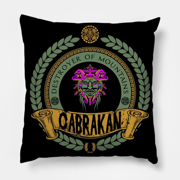 CABRAKAN - LIMITED EDITION Pillow by FlashRepublic