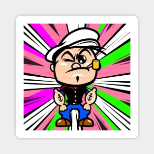 Popeye Pop! Pop Art Magnet