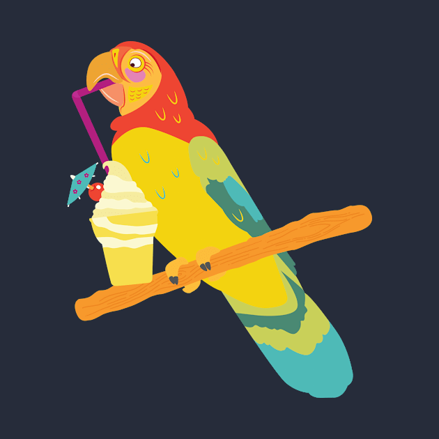 Tiki Bird by SarahLouiseNicholson