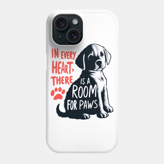 Heartfelt Paws: A Loving Pet Tribute Phone Case by maknatess