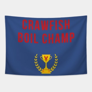 Crawfish Boil Champ Tapestry