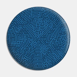 Radial Turing Pattern (Blue) Pin