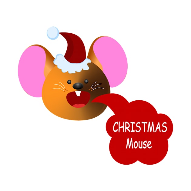 Santa Mouse by monika27