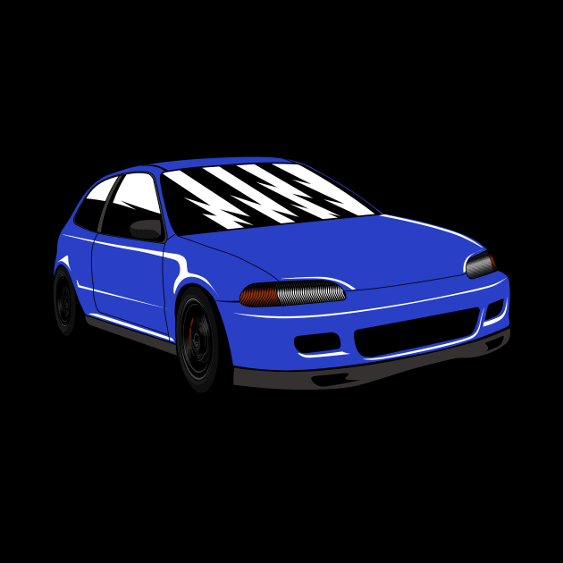 Blue EG6 by dipurnomo