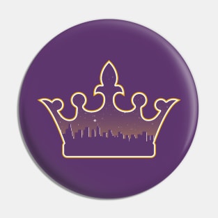 Los angeles kings City Skyline Purple Pin