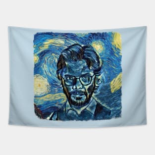 The professor Van Gogh Style Tapestry