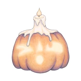 Candle Pumpkin T-Shirt