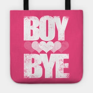 BOY BYE (White Version) Tote