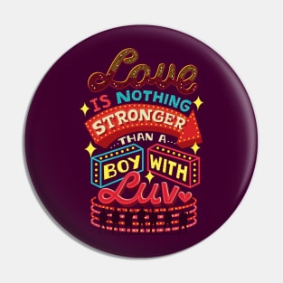 Boy With Love Pin