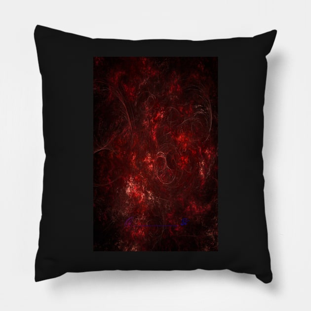 Fire - Red Pillow by cthomas888