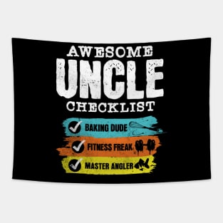 Awesome uncle checklist Tapestry