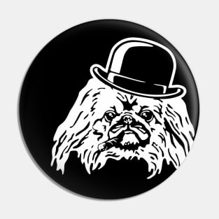 Pekingese Scrapper Pin