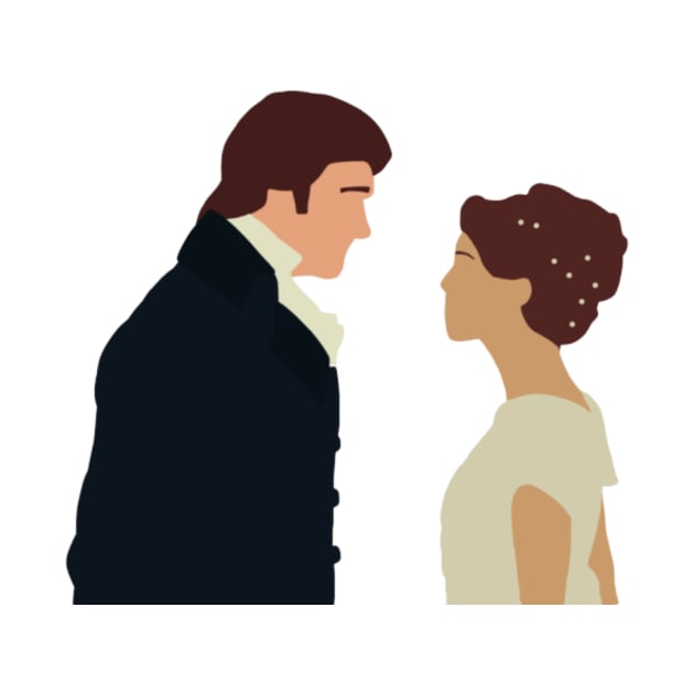 Pride and Prejudice - Elizabeth and Darcy Ball Scene by uneecornn