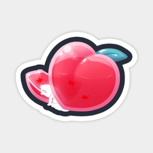 Peach Jelly Magnet