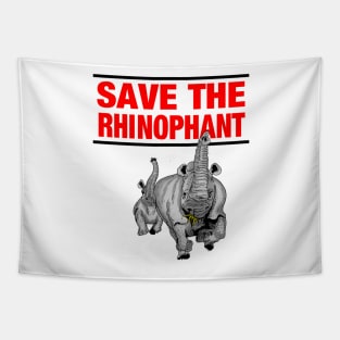 Save the Rhinophant Tapestry