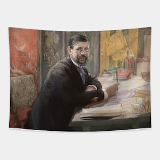 Gustaf Upmark, Director of the Nationalmuseum by Carl Larsson Tapestry