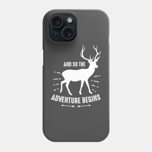 Adventure Begins T-shitrt Phone Case