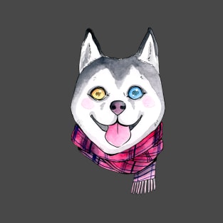 Husky Dog T-Shirt