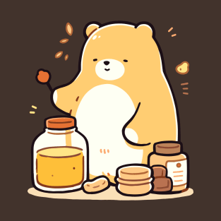 Sweet Honey Bear Delight T-Shirt